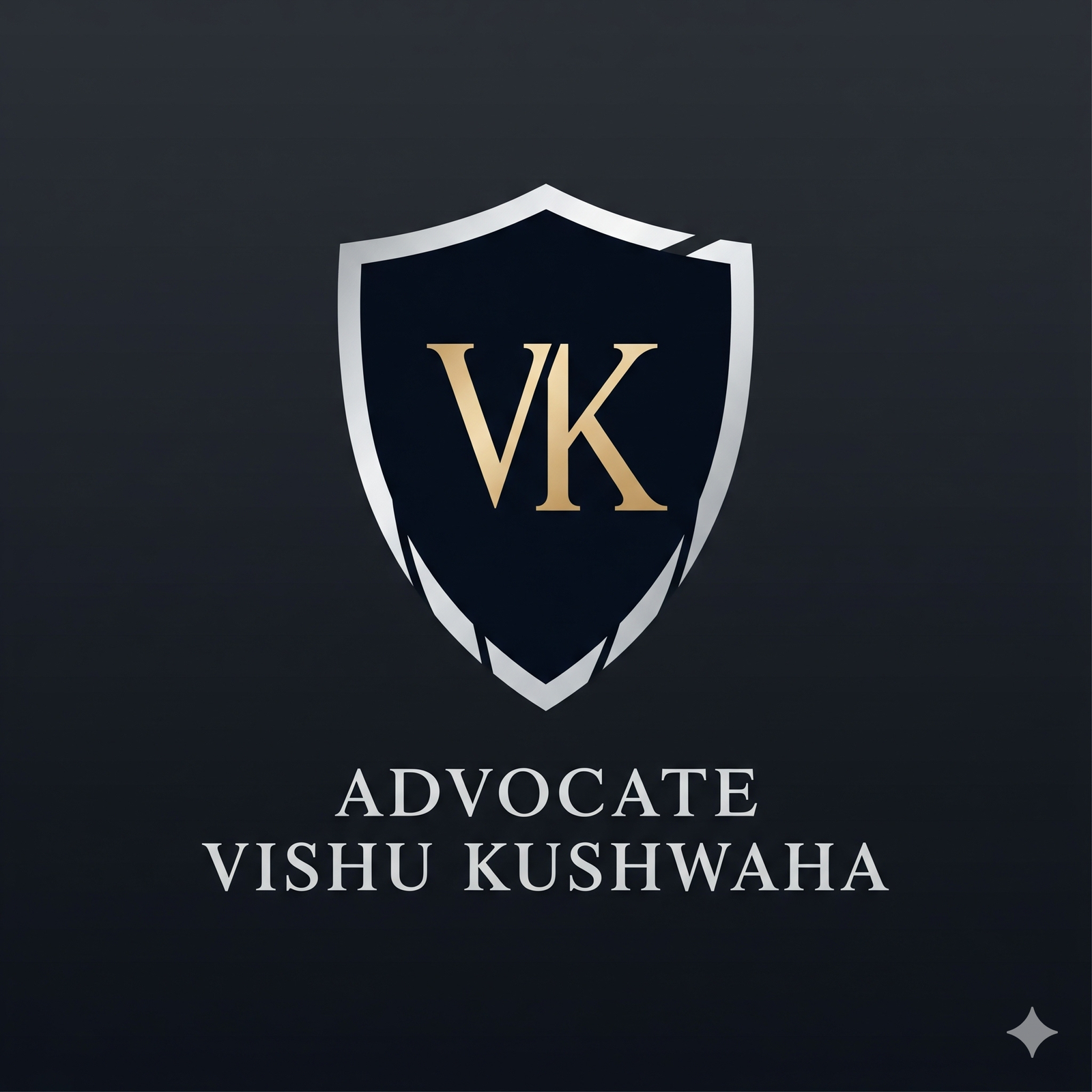 Advocate Vishu Kushwaha Ghaziabad Logo